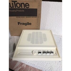 NuTone IS-408L Adobe White 8" Indoor Surface Mounted Intercom Speaker